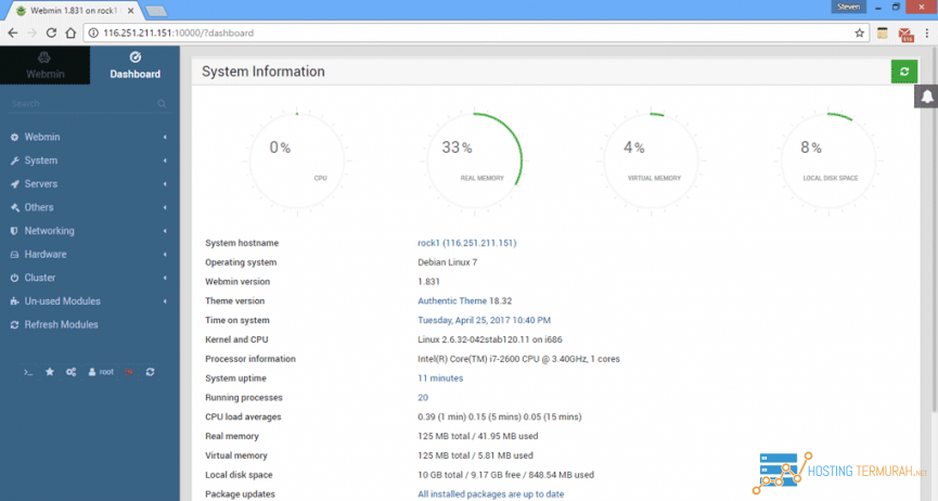 Debian vps оптимизация процессов